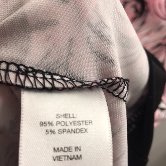 Pink Floral Shift Dress - Picture 6 of 6